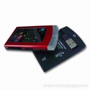 Multi-card Reader with 1.3Mbps Writing Speed
